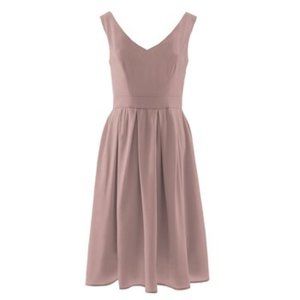 NWT Kickee Pants Women's Solid Woven Dress in Antique Pink Size Medium